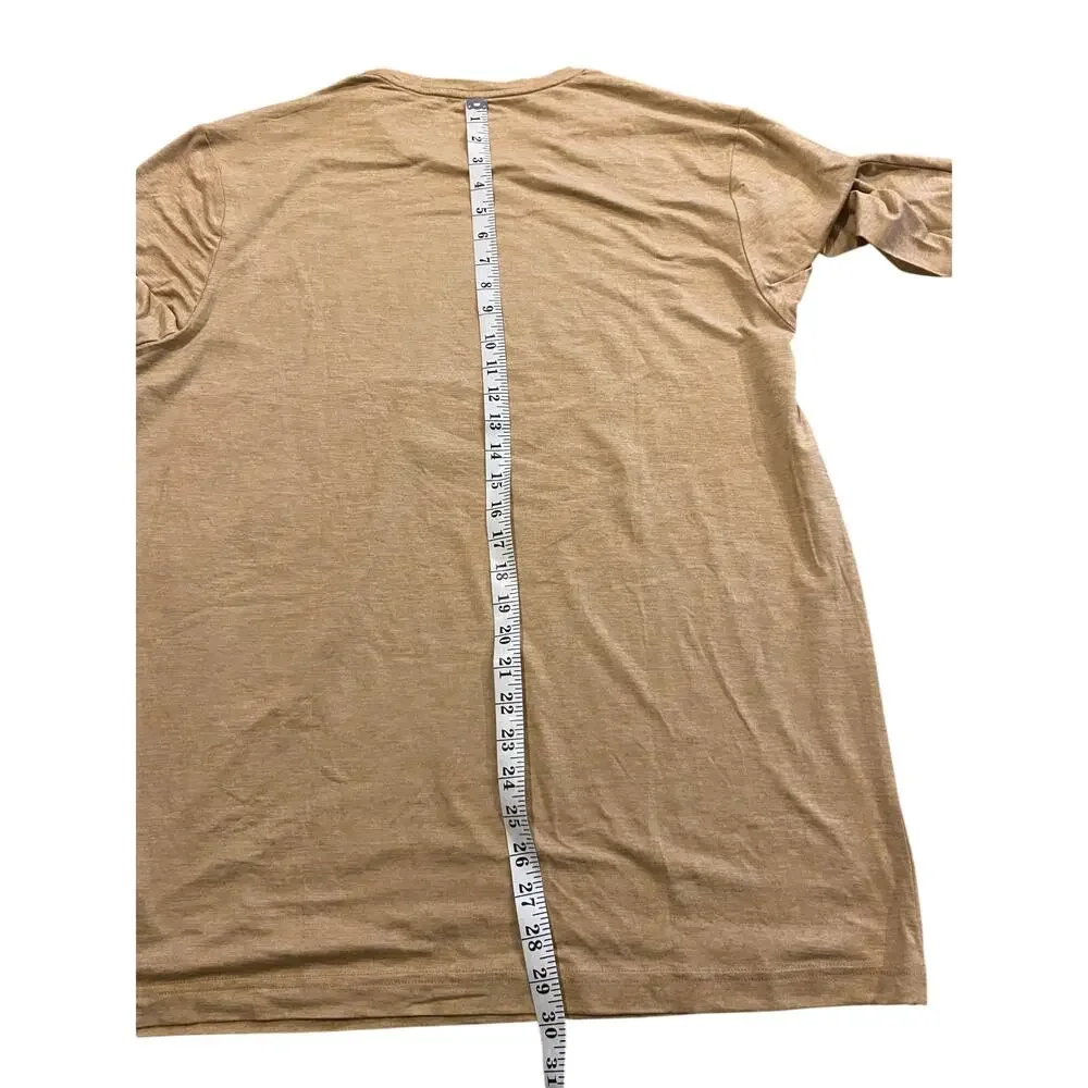 Reebok Mens and Big Mens Delta Core Long Sleeve Top Sizes‎ XL Beige Breathable